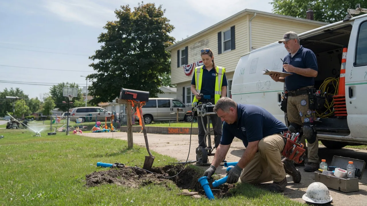 Slab Leak Repair in Wren, OH near me